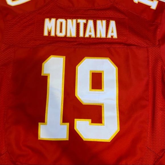 Joe Montana Kansas City Chiefs Stitched JerseyNike - Picture 5 of 7